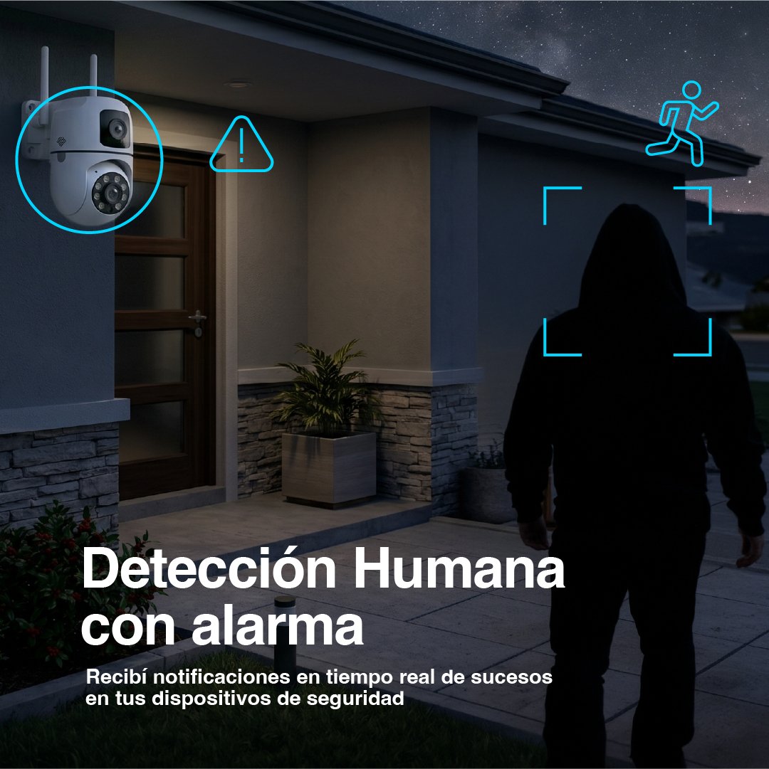 Cámara Dual 6MP Wifi Exterior - Image 4