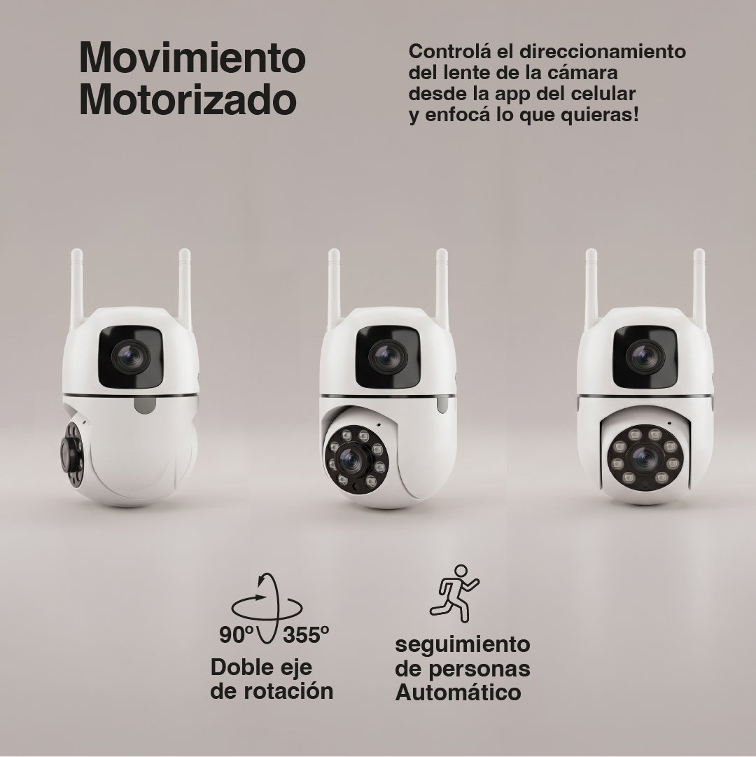 Cámara Dual 6MP Wifi Exterior - Image 7