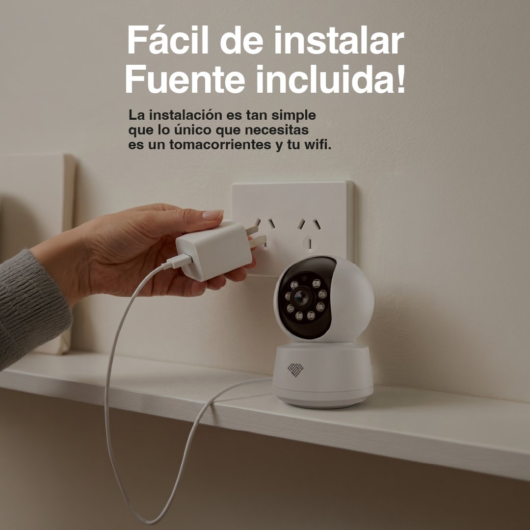 Cámara Simple 3MP Wifi Interior - Image 9