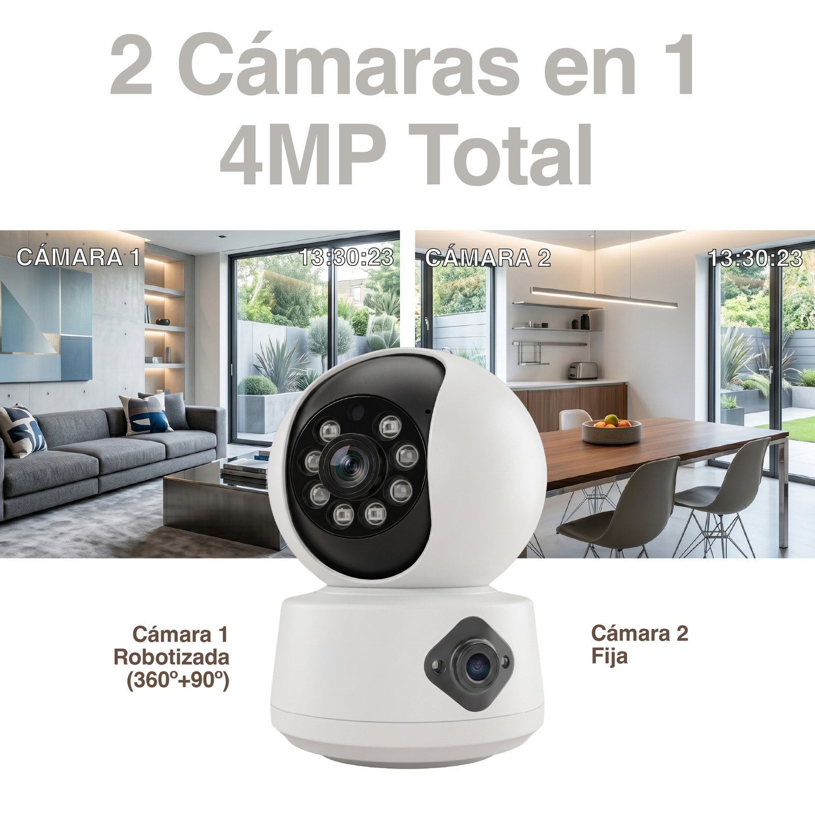 Cámara Dual 4MP Wifi Interior - Image 6