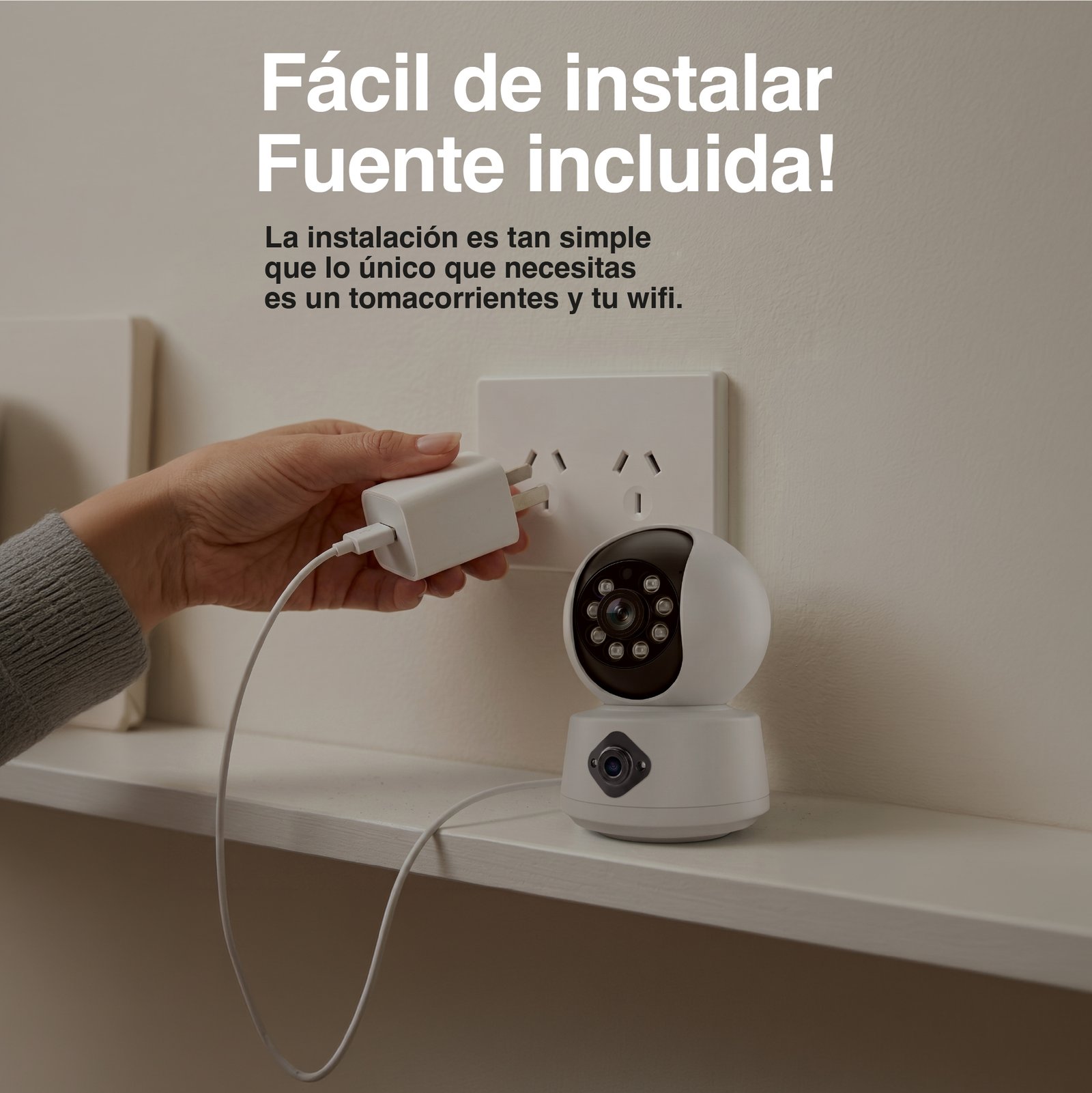 Cámara Dual 4MP Wifi Interior - Image 8