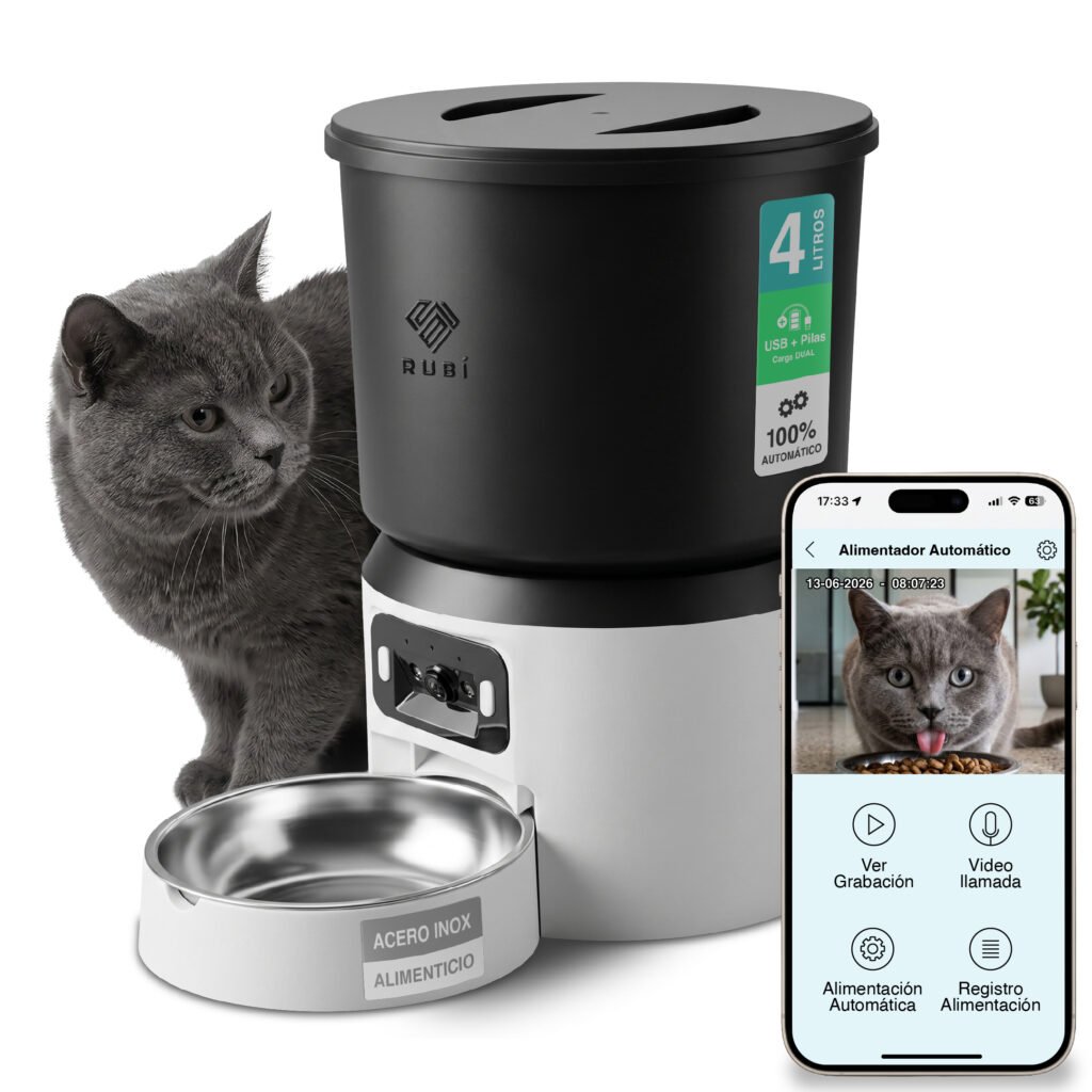 Alimentador Smart 4L con Cámara